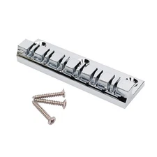 12-Strings Anchor Type Metal Electric Guitar Bridge Fixed Harp Bridge String D