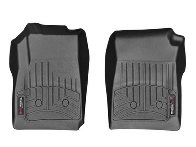 WeatherTech FloorLiner for 2015-2022 Chevrolet Colorado - 1st Row, Black