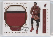 2017-18 Panini National Treasures Tremendous Bronze 7/25 Hassan Whiteside 1u0