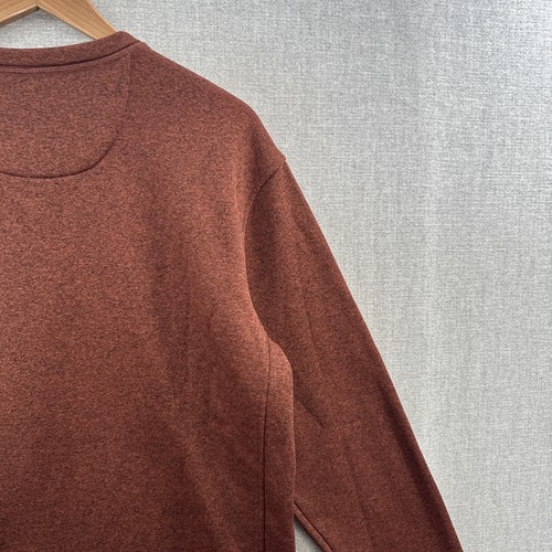 Burton Sweatshirt Pullover Mens Medium Red Thermal Fleece Lined Snowboard Ski - Picture 15 of 16
