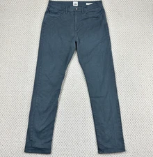 Flint and Tinder Pants Mens 32x32 Dark Gray Tapered Fit 5 Pocket Chino Stretch