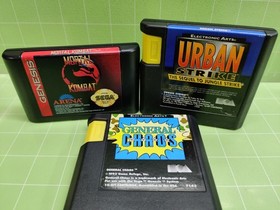 Sega Genesis Model 1 Console Bundle W/ 9 Games+Extra  -TESTED WORKING-