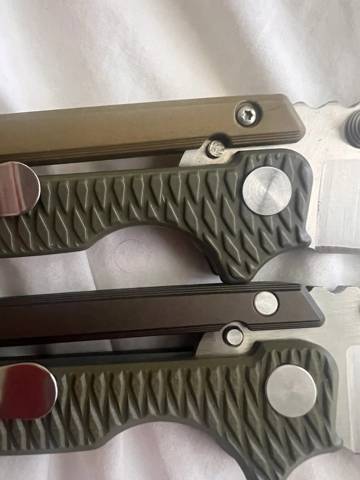 Cold Steel AD-15 S35VN Ex-Condition Green Lite - Image 2 of 4