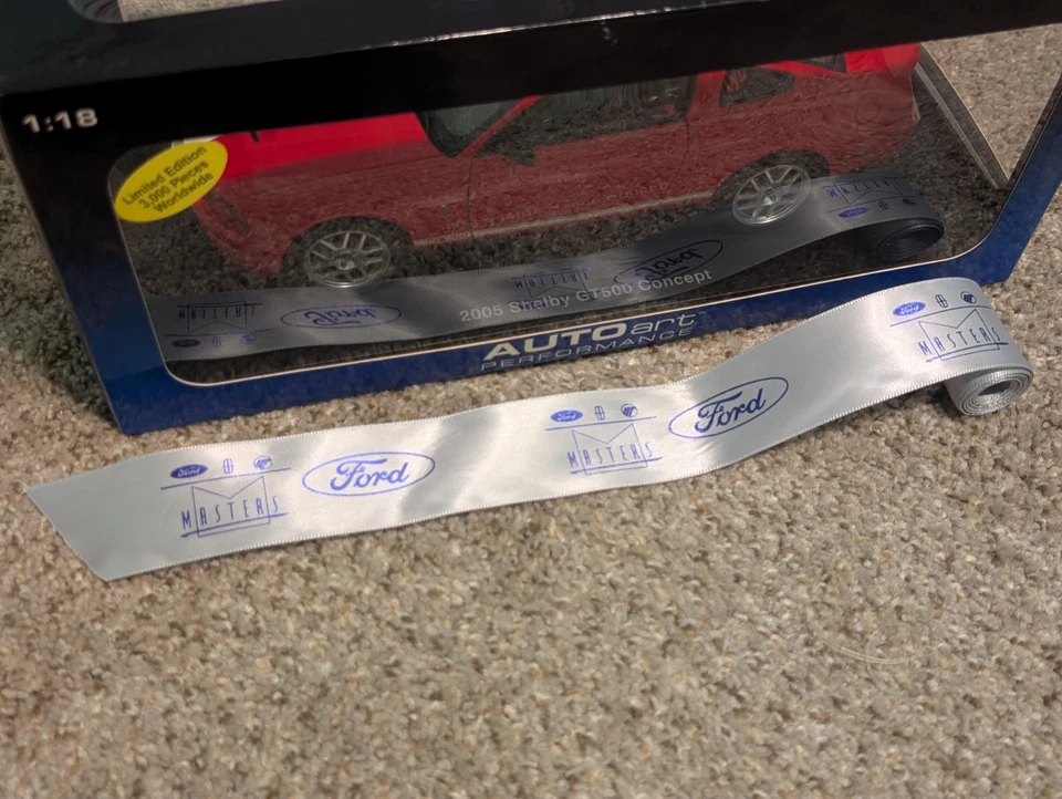 AutoArt 2005 Shelby GT500 Concept 1:18 scale, 1 Of 3000 Special Edition Ford Red - Image 2 of 4