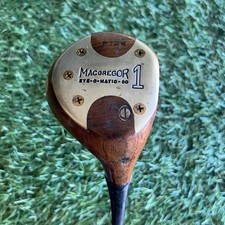 MacGregor Tourney Eye-O-Matic PT2W Persimmon 1 Wood Flex 3 Vintage 44"
