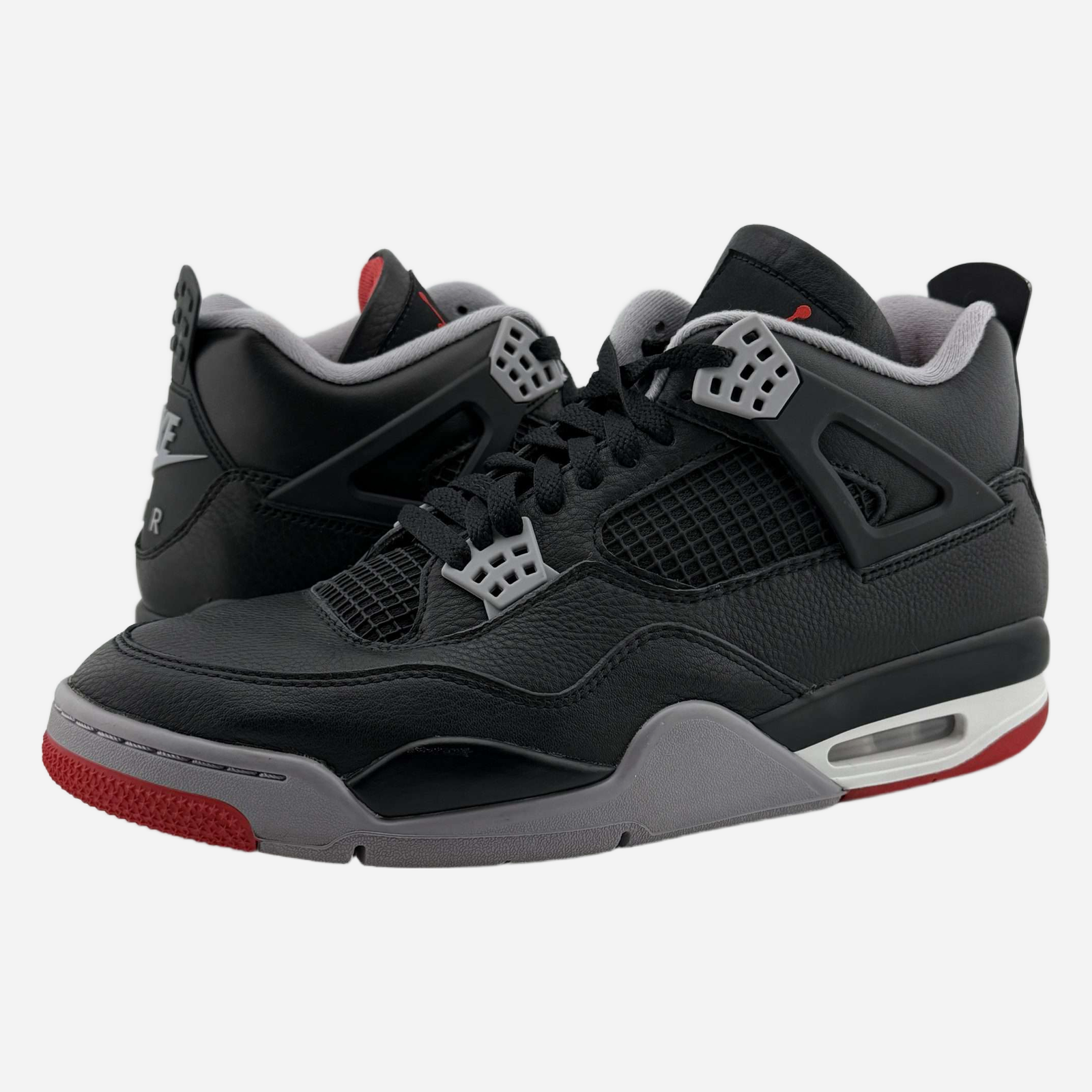 Nike Air Jordan 4 Bred Reimagined Black/Red-Cement Grey 12.5 Used OG Box