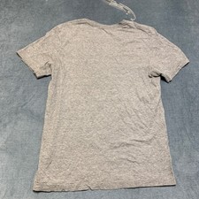 Nike Air T Shirt Mens Small Gray Short Sleeve Swoosh Logo Crew Neck Sportswear