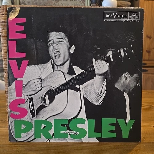 ELVIS PRESLEY Self Titled LP (1984) MONO Vinyl  Reissue NM/VG 50th Anniversary