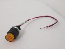 195639 New-No Box; Ledtronics PNL-1116-OVO RD Pilot Light; 120VAC
