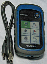 Garmin eTrex 22x Handheld GPS Navigator Hiking Geocaching Tested Free ship
