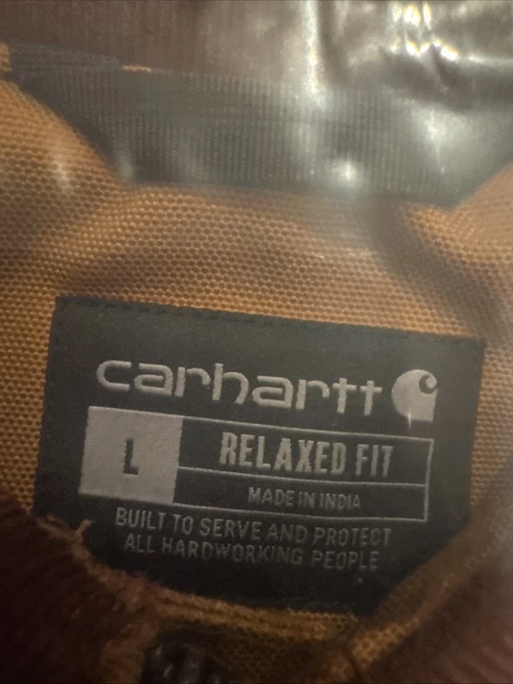 Carhartt Detroit Duck Jacket Rugged Flex Brown Mens Size XL 0J3828-M NWT - Image 3 of 4