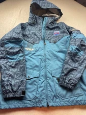 Fly Racing Jacket Mens XL Blue RPM Sports Full Zip Hoodie Riding Moto Dirt Bike