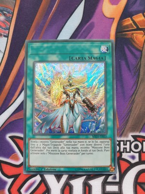 Yu-Gi-Oh Misprint: Generaider-Bossquest MYFI Secret Rare No Name No Imprint 
