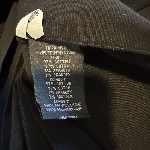 Nuevo con etiquetas Vestido Tripp NYC Negro Tirantes Bondage Mediano - Imagen 13 de 13