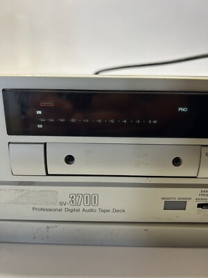 Panasonic SV 3700 DAT Recorder Digital Audio Tape Powers On | eBay