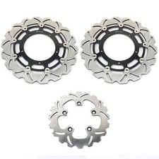 For Yamaha FZ1 ABS 06-14 FZ1 FAZER 1000 FZ1 S 2006-2012 Front Rear Brake Discs