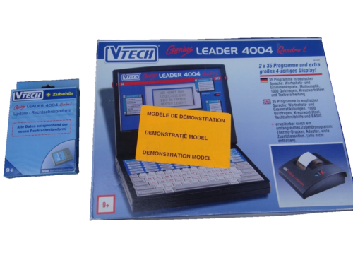 Genius Leader 4004 Quadro Lerncomputer Kinder Schule Computer 90er VTech mit OVP