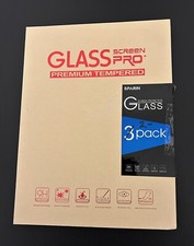 Sparin 2 Pack Screen Protectors Premium Tempered Glass Screen Pro  for IPad