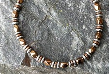 Men  s Women  s Copper Silver 100 Magnetic Hematite Bracelet Anklet Necklace