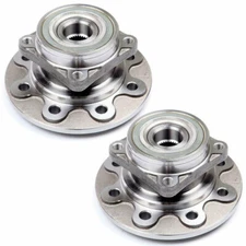 Pair Front Wheel Hub and Bearing Assy for 94-99 Ram 2500 4WD 8-Lug DANA 60 G04