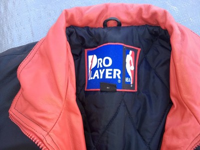 pro player chicago bulls leather jacket
