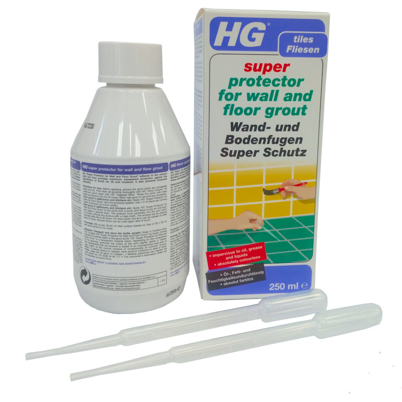 HG Super Protector For Protecting Wall and Floor Grout 250ml HG Grout