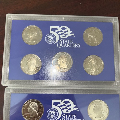 2006 Clad State Deep Cameo Gem Proof Quarter Set No Box/COA - Picture 6 of 6