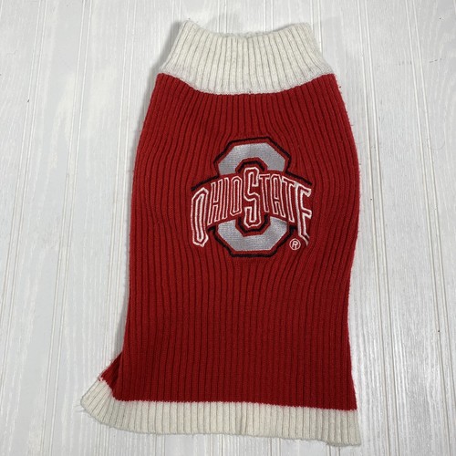 Ohio State Dog Sweater Small Pre-Owned.