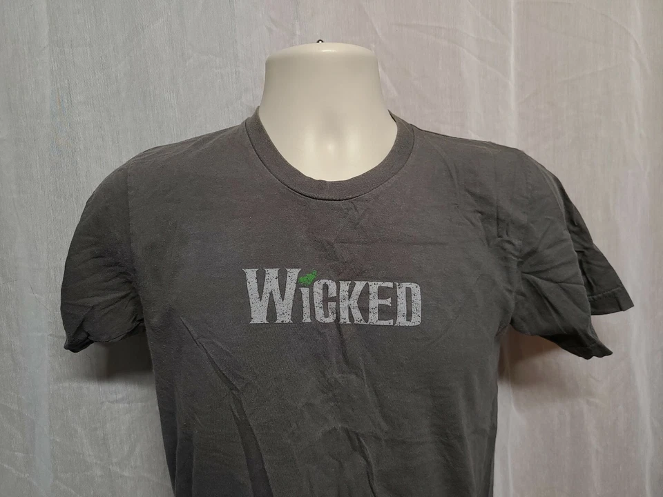 Camiseta gris pequeña Wicked Defy Gravity Tour 2007 para niños Foto 2 de 4