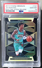 ( /10 PSA10 ) Ja Morant 2019-20 Obsidian RC Electric Etch Yellow SSP Gold Prizm