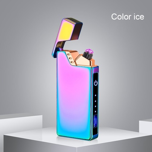 Plasma Double Arc Electric Lighter USB Rechargeable Windproof Flameless - Picture 12 of 12