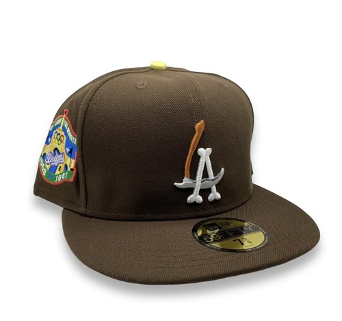 Exclusive New Era Los Angeles Dodgers Fitted Not Hat Club 7 3/8 Rare Scythe