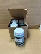 LOT OF 4 DecoArt Chalky Finish Ultra-Matte Chalk Paint Vintage 8 fl oz 236ml