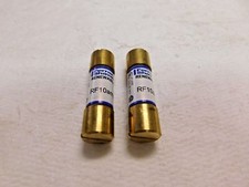 Ferraz Shawmut Mersen Renewable Fuse Class H 250V 10A Lot of 2 RF10
