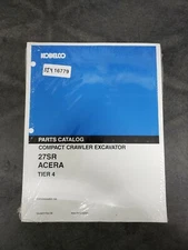 ONE  Kobelco 27SR Acera Tier 4 Compact Crawler Excavator Factory Parts Catalog