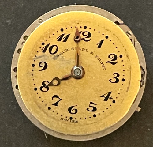 Antique Longines Pocket Watch Movement Parts/Repair 15j 18.3mm Swiss
