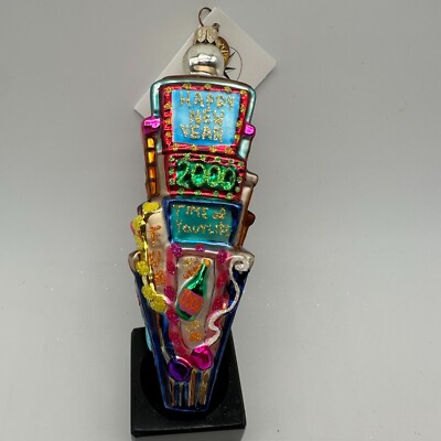 2000 Christopher Radko Petite Count Down 6'' ornament 00-546-0