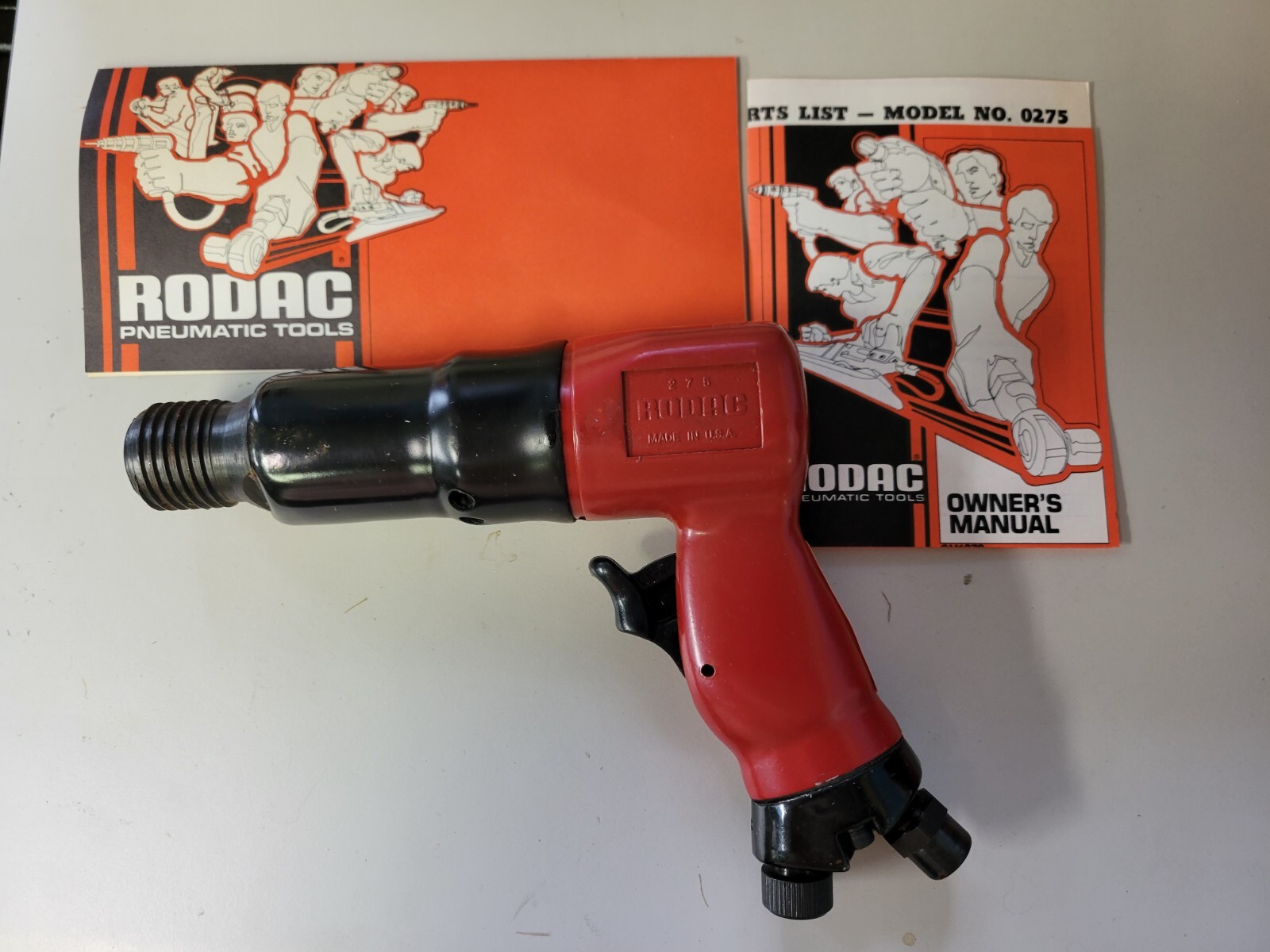 RODAC Pneumatic Air Hammer with Universal Spring Made in U.S.A. for ...