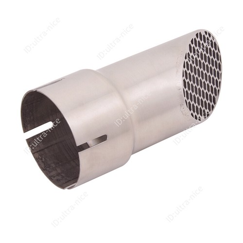 For Kawasaki Z900 Ninja 900 2017-2019 Exhaust Tips Silver Slip-on Muffler Pipe - Picture 9 of 9