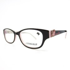 Skechers SE1524 BRNPNK pink Kids Plastic rectangle Eyeglasses Frames 47-16-130