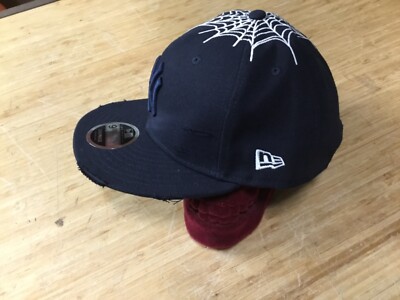 帽子 NEIGHBORHOOD SPIDERWEB CAP BLACK TZTTZT Spider Web Black Snapback Hats for Men Women, Flat