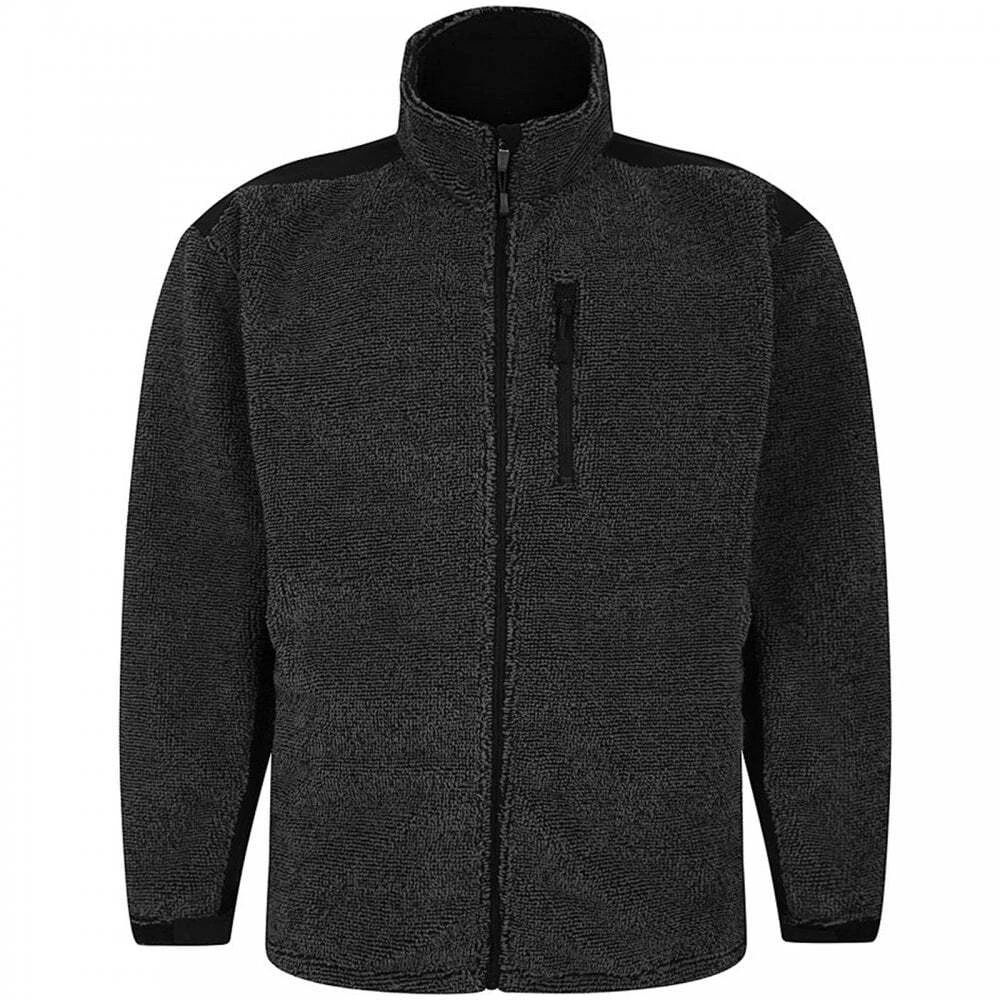Mens plus size fleece jacket clearance
