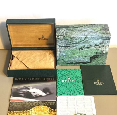 Rolex Cosmograph Daytona De 1997 Uhr Vintage NO WATCH ONLY SET