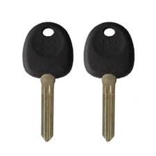 New Uncut Transponder Key Replacement for Hyundai ID46 Chip HYN14RT14 (2 Pack)
