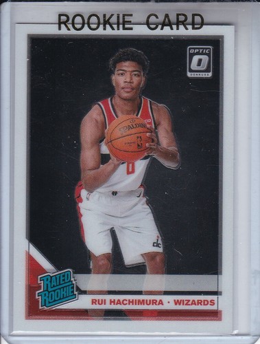 2019-20 DONRUSS OPTIC RUI HACHIMURA RATED ROOKIE RC #188 GONZAGA WIZARDS HOT
