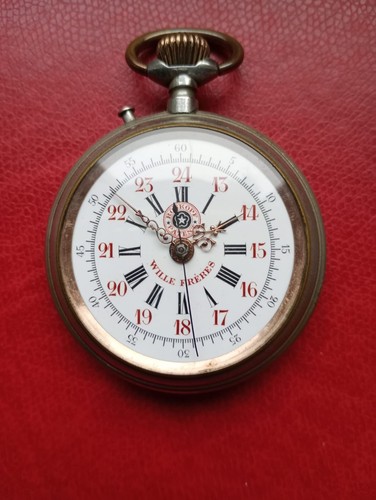 ANTIKE VINTAGE TASCHENUHR ROSKOPF WILLE FRERES - Bild 7 von 12