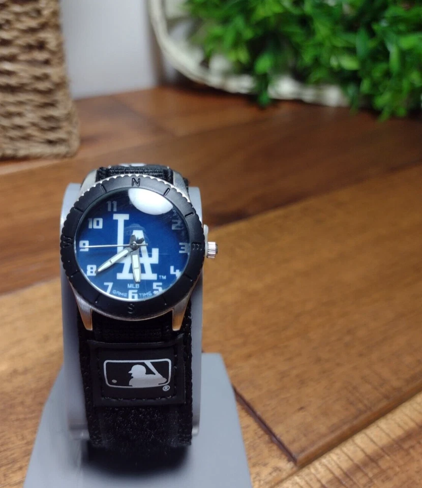 Los Angeles Dodgers Boys Youth Watch - Boys Youth Watch MLB Rookie Black - Image 3 of 4