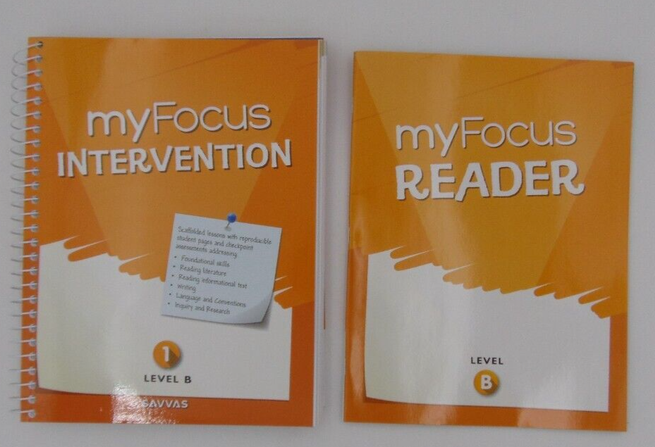 myFocus Intervention Teacher's Guide and Student Reader Grade 1