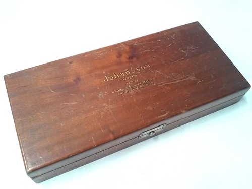 Johansson 10625 Brown & Sharpe High Accuracy 10" Sine Bar, Nice + Hardwood Case - Picture 11 of 13