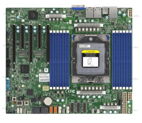 Supermicro H13SSL-N supports AMD ZEN4 9004 series CPUs with up to 96 cores MB - Picture 2 of 3